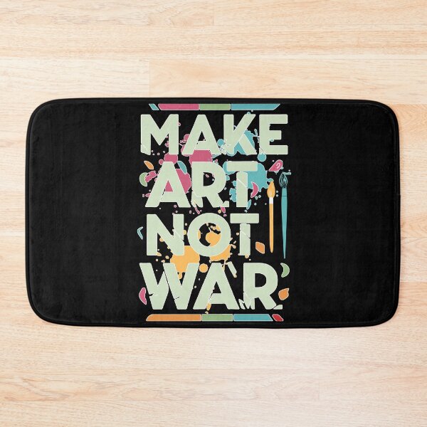 Item preview, "Make Art Not War" - Art Paint designed and sold by wazhyp.