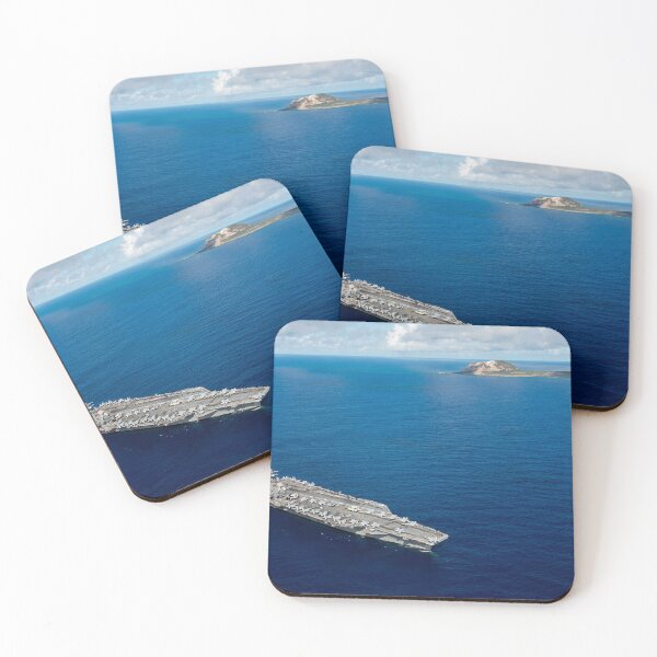 Item preview, STK109408M-USS Ronald Reagan underway off the island of Iwo Jima, Japan. designed and sold by StocktrekImages.