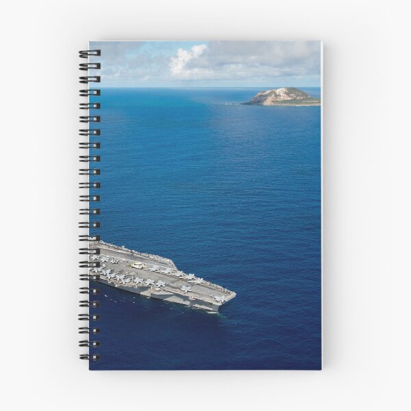 Item preview, STK109408M-USS Ronald Reagan underway off the island of Iwo Jima, Japan. designed and sold by StocktrekImages.