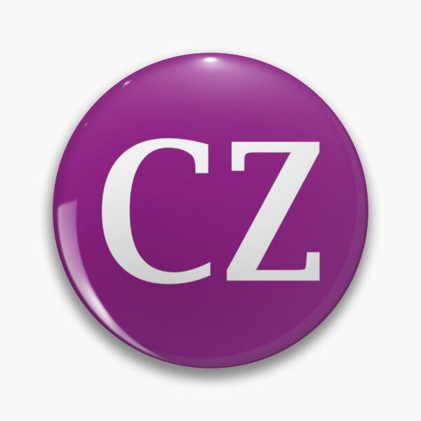 Item preview, CZ Initials Monogram Elegant White Letters designed and sold by Jeallan Designs.