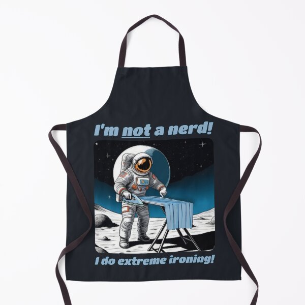 Item preview, I'm NOT a nerd! I do EXTREME IRONING! designed and sold by SolidEarthArt.