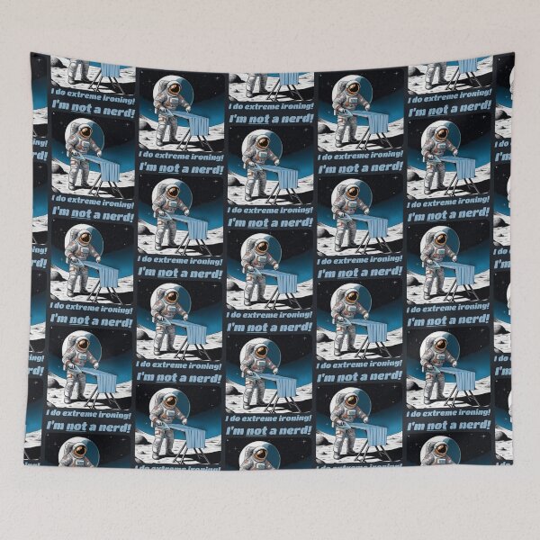 Item preview, I'm NOT a nerd! I do EXTREME IRONING! designed and sold by SolidEarthArt.
