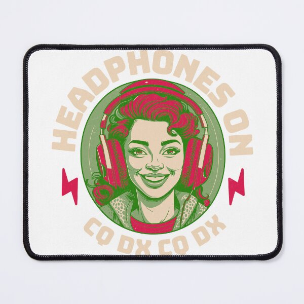Item preview,  headphones on designed and sold by signcraftdesign.