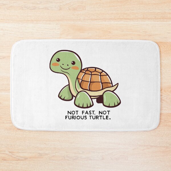 Aperçu de l'œuvre Tortue pas rapide, pas furieuse créée et vendue par DashBliss.
