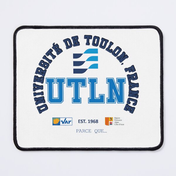 Item preview, UNIVERSITÉ DE TOULON, FRANCE UTLN LOGO designed and sold by tonyjrob.
