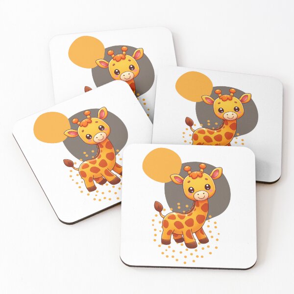 Item preview, Cute Happy Baby Giraffe designed and sold by Coffee Lifestyle.