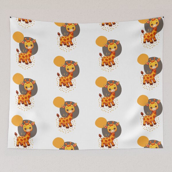 Item preview, Cute Happy Baby Giraffe designed and sold by Lyssarien.