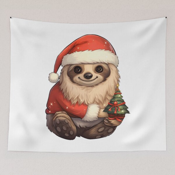 Item preview, Sloth santa designed and sold by Trendy-Artistry.