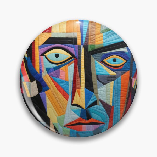 Item preview, abstract portrait designed and sold by Whimsicalhub.