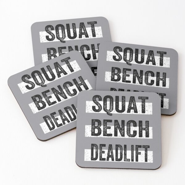 Item preview, Weightlifting, Squat, Bench, Deadlift, Powerlifting Gym Workout designed and sold by madtoyman.