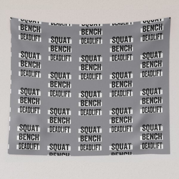 Item preview, Weightlifting, Squat, Bench, Deadlift, Powerlifting Gym Workout designed and sold by madtoyman.