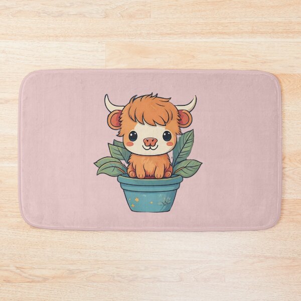 Item preview, Cute Scottish Highland baby cow designed and sold by Nolan6.