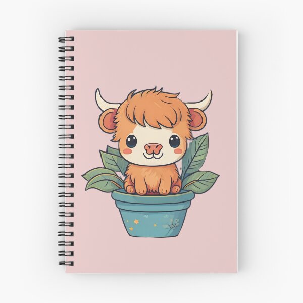 Item preview, Cute Scottish Highland baby cow designed and sold by Nolan6.