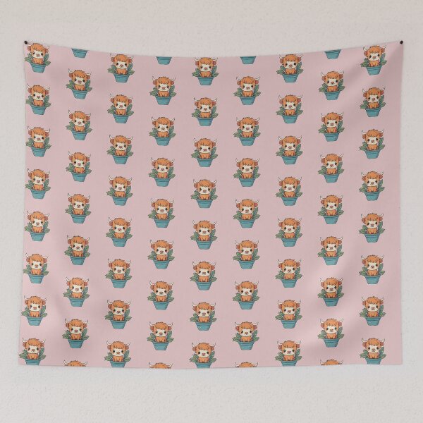 Item preview, Cute Scottish Highland baby cow designed and sold by Nolan6.