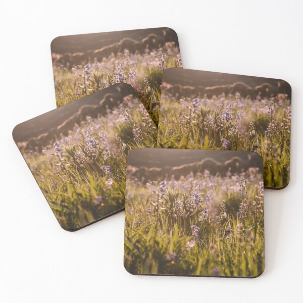 Item preview, Purple flowers at sunset designed and sold by Insnaptive.