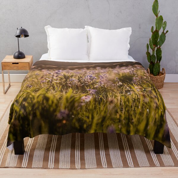 Item preview, Purple flowers at sunset designed and sold by Insnaptive.