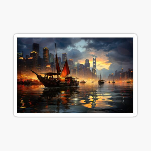 Item preview, Hong Kong Night designed and sold by Brian Tarr.