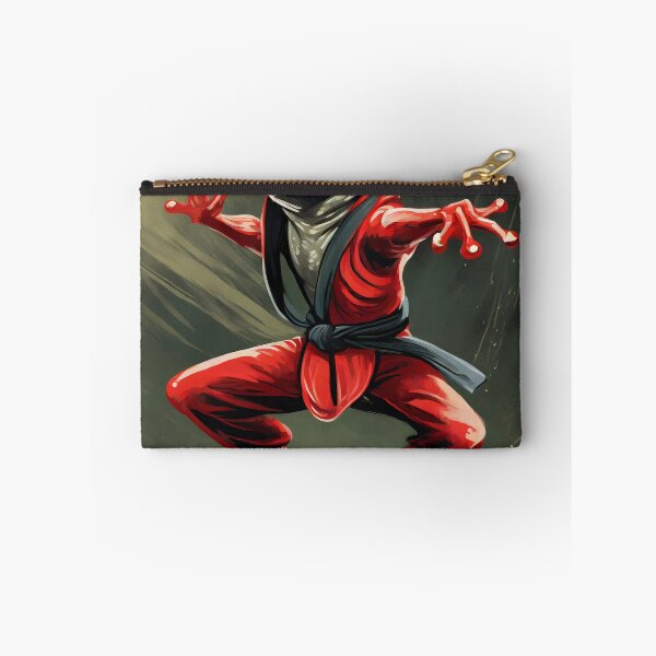 Item preview, Frog practicing martial arts designed and sold by fotofeast.