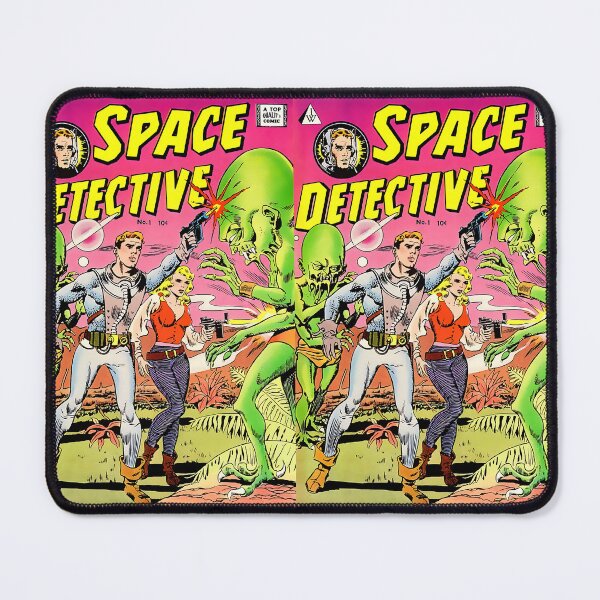 Item preview, Space Detective #1 sci-fi horror comic 1958 designed and sold by ArchimedesPrime.