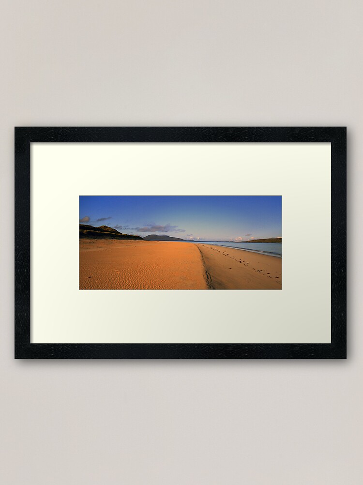 Alternate view of Luskentyre Beach Framed Art Print