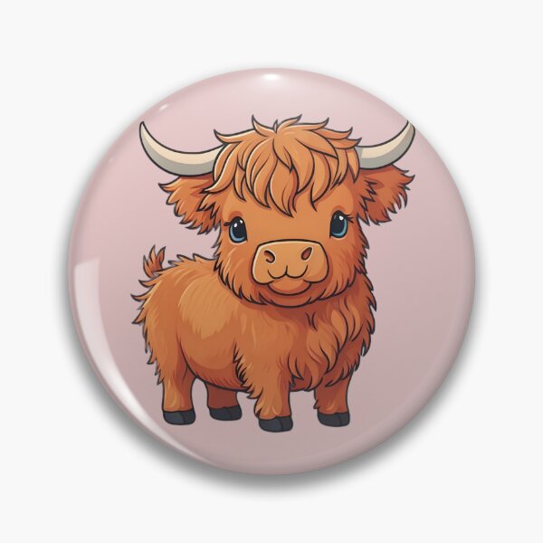 Item preview, Scottish Highland cow designed and sold by Nolan6.