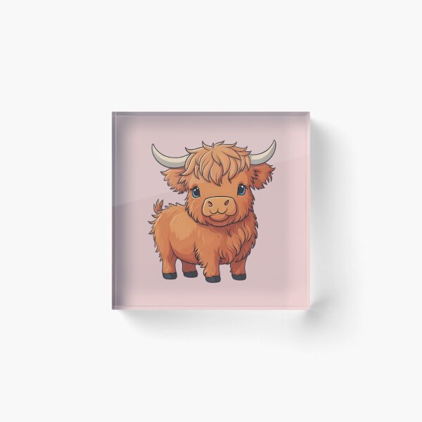 Item preview, Scottish Highland cow designed and sold by Nolan6.
