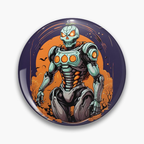 Artikelvorschau, Cyborg-Halloween-Monster entworfen und verkauft von Bratak.