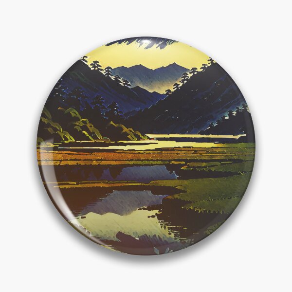 Item preview, Prayer - A Contemporary Ukiyo-e Nature Landscape designed and sold by Kijiermono.