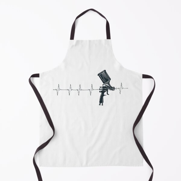 Item preview, Spray Gun Heartbeat - Auto Body Painting EKG Pulse Line for Car painters and Spray Painting lovers designed and sold by venomousvector.