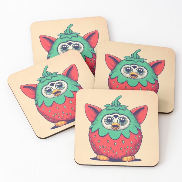 Item preview, Retro strawberry furby designed and sold by thebennington12.