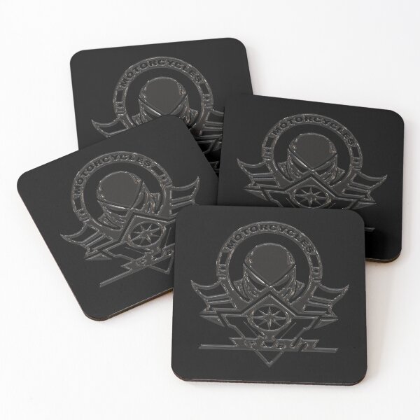 Item preview, V Star Biker Logo Black Chrome designed and sold by KlaraBubble.