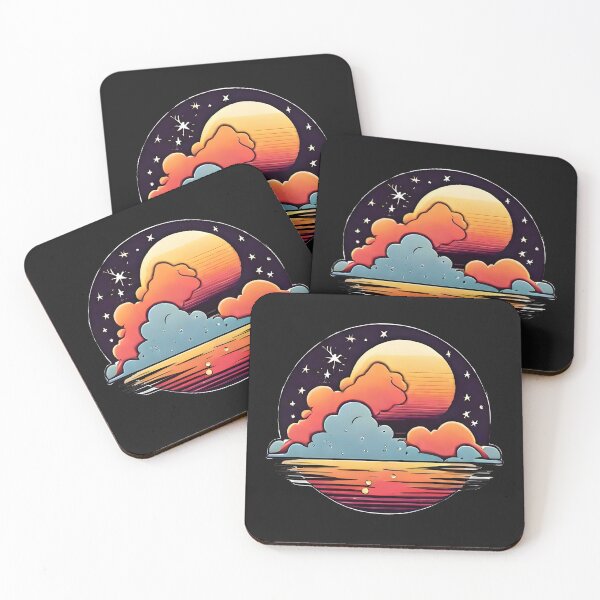 Item preview, Retro moon picture designed and sold by WannabeShop.
