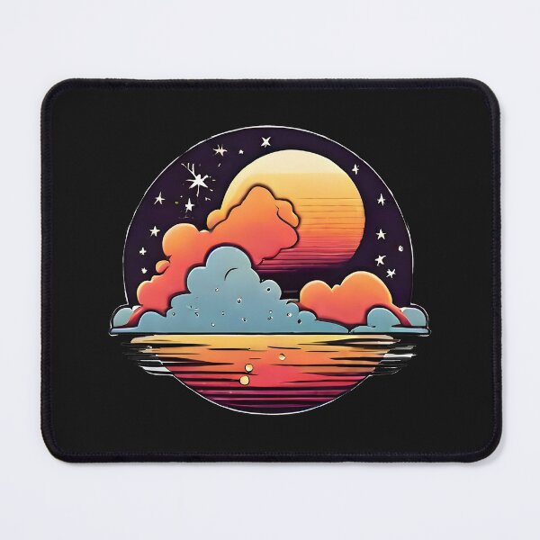 Item preview, Retro moon picture designed and sold by WannabeShop.