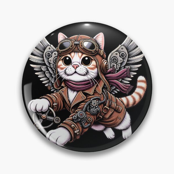 Item preview, CyberPurr 2077: Steamy Cat designed and sold by ArtBoulevard.