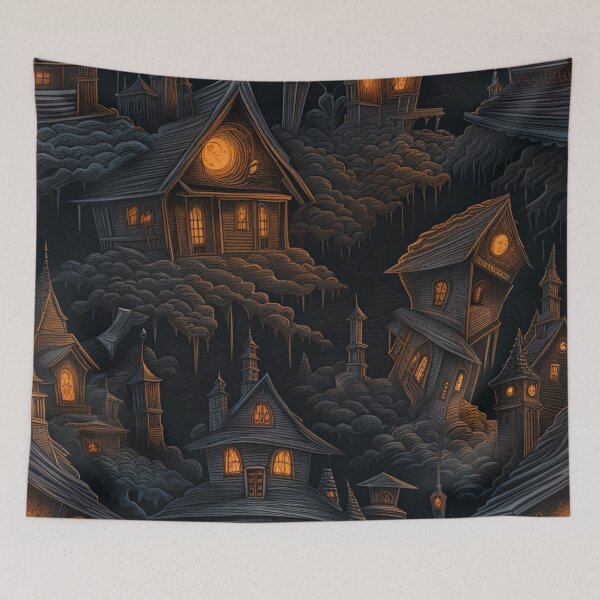 Item preview, Hauntingly Hip Halloween: A Night of Frightful Fun designed and sold by ShenGha-design.