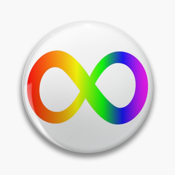 Item preview, Rainbow Infinity Autism Pride Neurodiverse  designed and sold by DoNoHarm.