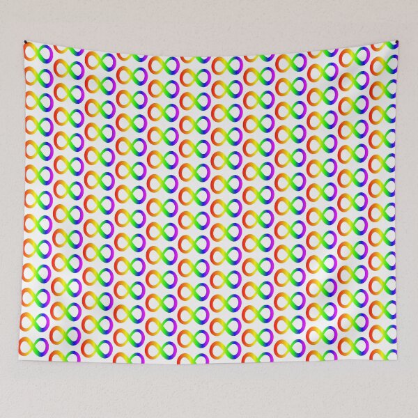 Item preview, Rainbow Infinity Autism Pride Neurodiverse  designed and sold by DoNoHarm.