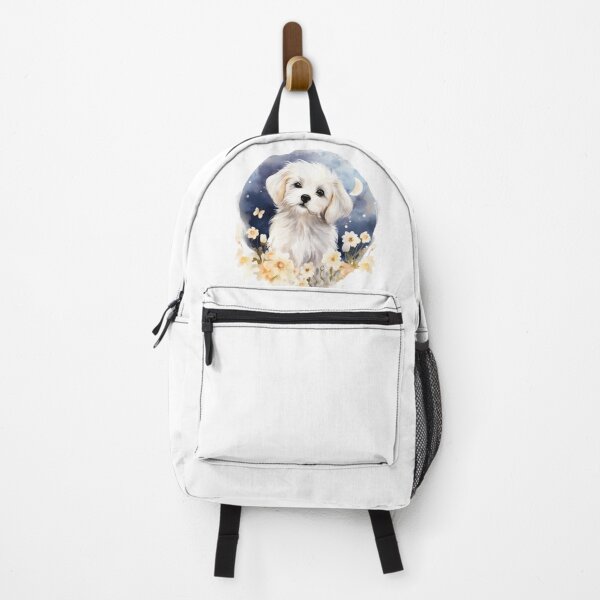 Item preview, Maltipoo puppy watercolour portrait designed and sold by TheRightHonMP.