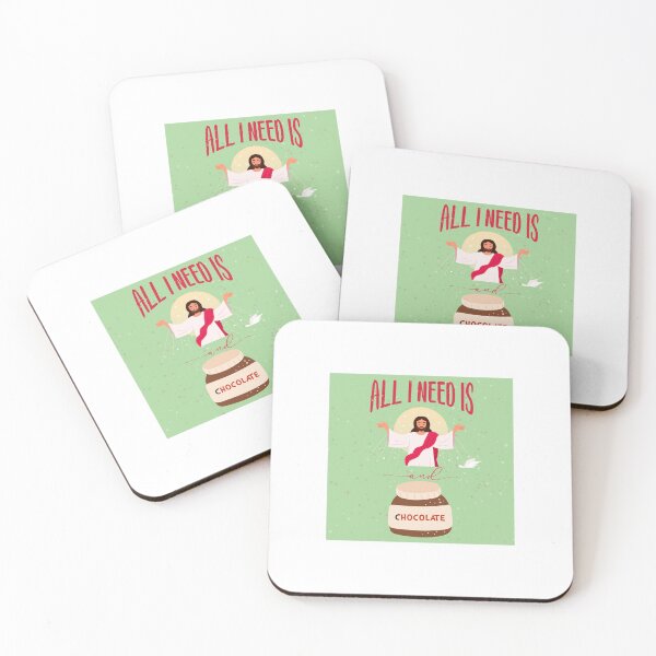 Item preview, All I need is Jesus and chocolate. designed and sold by Twin2too.