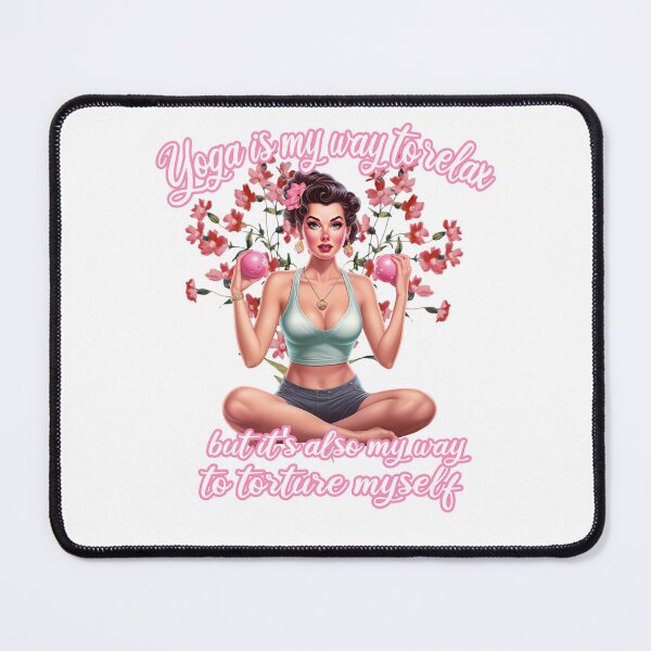 Item preview, Yoga: The Art of Serenity and Self-Challenge designed and sold by Animal-ink.