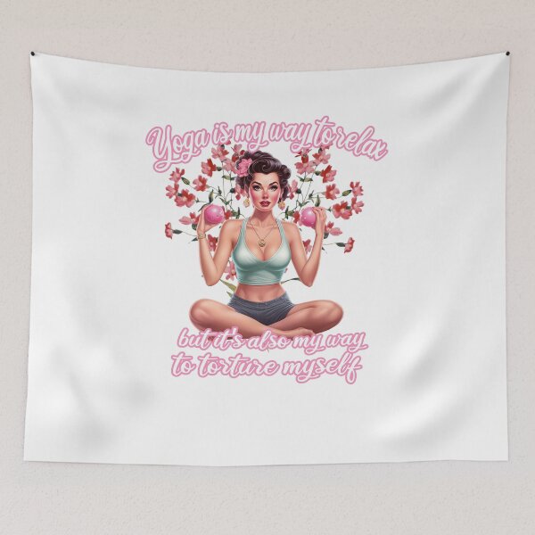 Item preview, Yoga: The Art of Serenity and Self-Challenge designed and sold by Animal-ink.