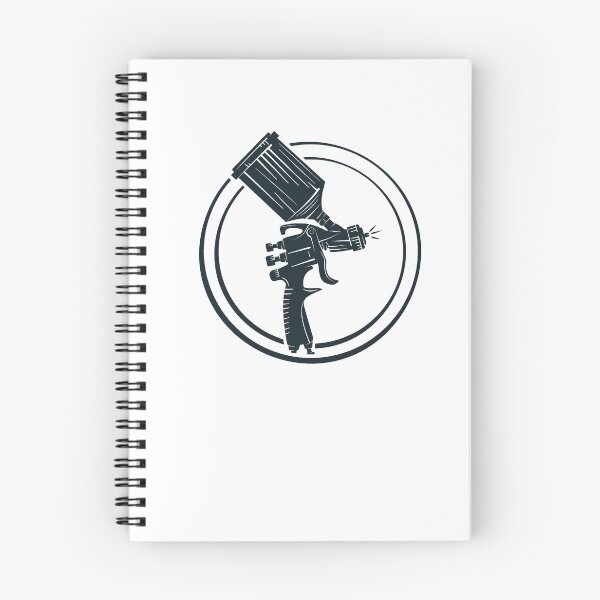 Item preview, Spray Gun round design for Car painters and Auto Body Painting Lovers designed and sold by venomousvector.