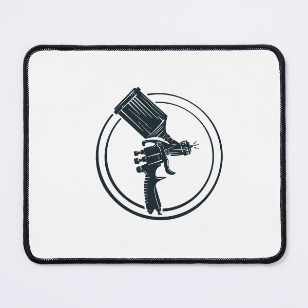 Item preview, Spray Gun round design for Car painters and Auto Body Painting Lovers designed and sold by venomousvector.