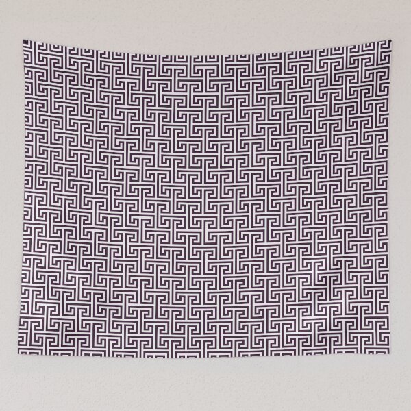 Item preview, Geometric Pattern: Key Bridge Interlock Negative: Yolanda Dark Plum designed and sold by Red Wolf.