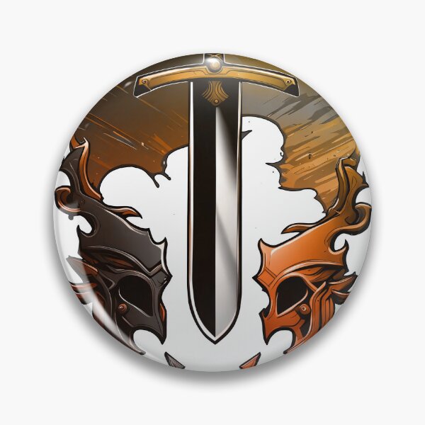 Item preview, Warrior Crest Gold/Metallic designed and sold by Salimgor Hangaround Music.