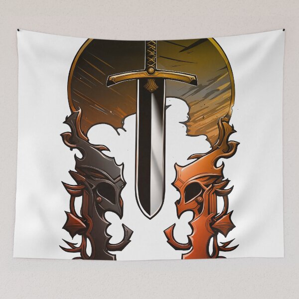 Item preview, Warrior Crest Gold/Metallic designed and sold by Salimgor Hangaround Music.