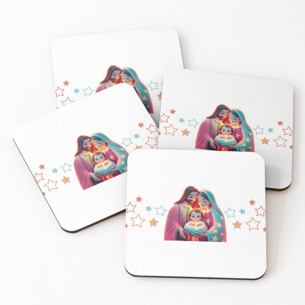 Item preview, Christian Christmas. Jesus, Mary and Joseph. Gift of Peace and Love designed and sold by BRINDELEGARD.