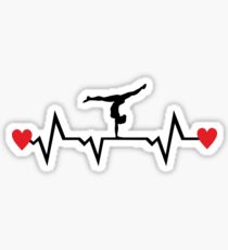 Gymnastics Heartbeat ECG Sticker