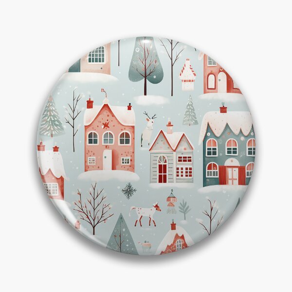 Item preview, Vintage Christmas Symbols in Shabby Chic Style designed and sold by websajtovinis.