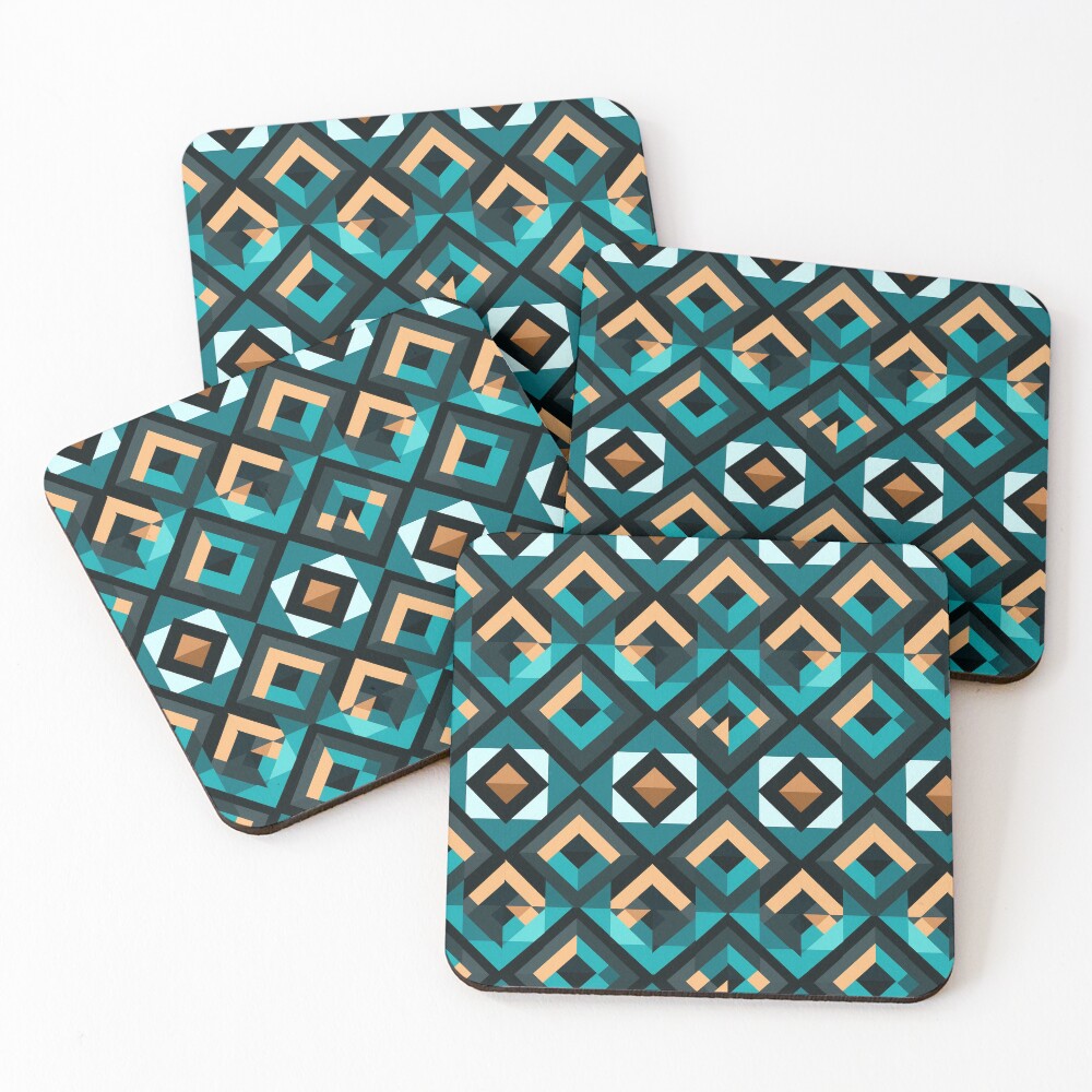 Item preview, Coasters (Set of 4) designed and sold by MidArtForge.